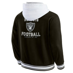 Darius Rucker Collection Full-Snap Hoodie Jacket - Las Vegas Raiders