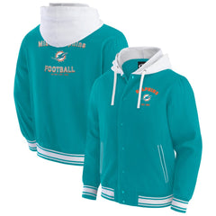 Darius Rucker Collection Full-Snap Hoodie Jacket - Miami Dolphins