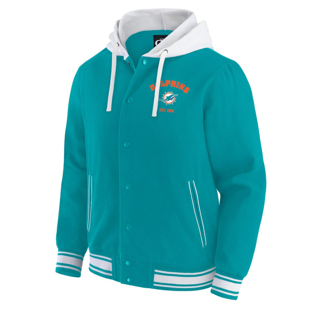 Darius Rucker Collection Full-Snap Hoodie Jacket - Miami Dolphins