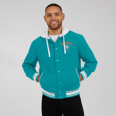 Darius Rucker Collection Full-Snap Hoodie Jacket - Miami Dolphins