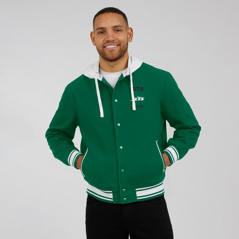 Darius Rucker Collection Full-Snap Hoodie Jacket - New York Jets