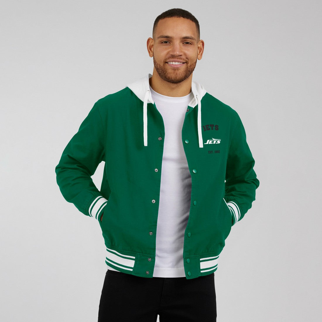 Darius Rucker Collection Full-Snap Hoodie Jacket - New York Jets