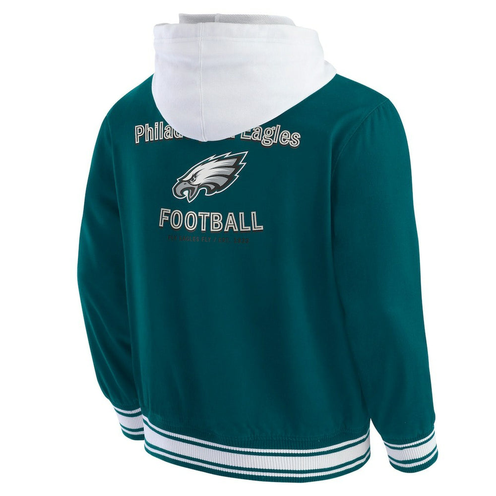 Darius Rucker Collection Full-Snap Hoodie Jacket - Philadelphia Eagles