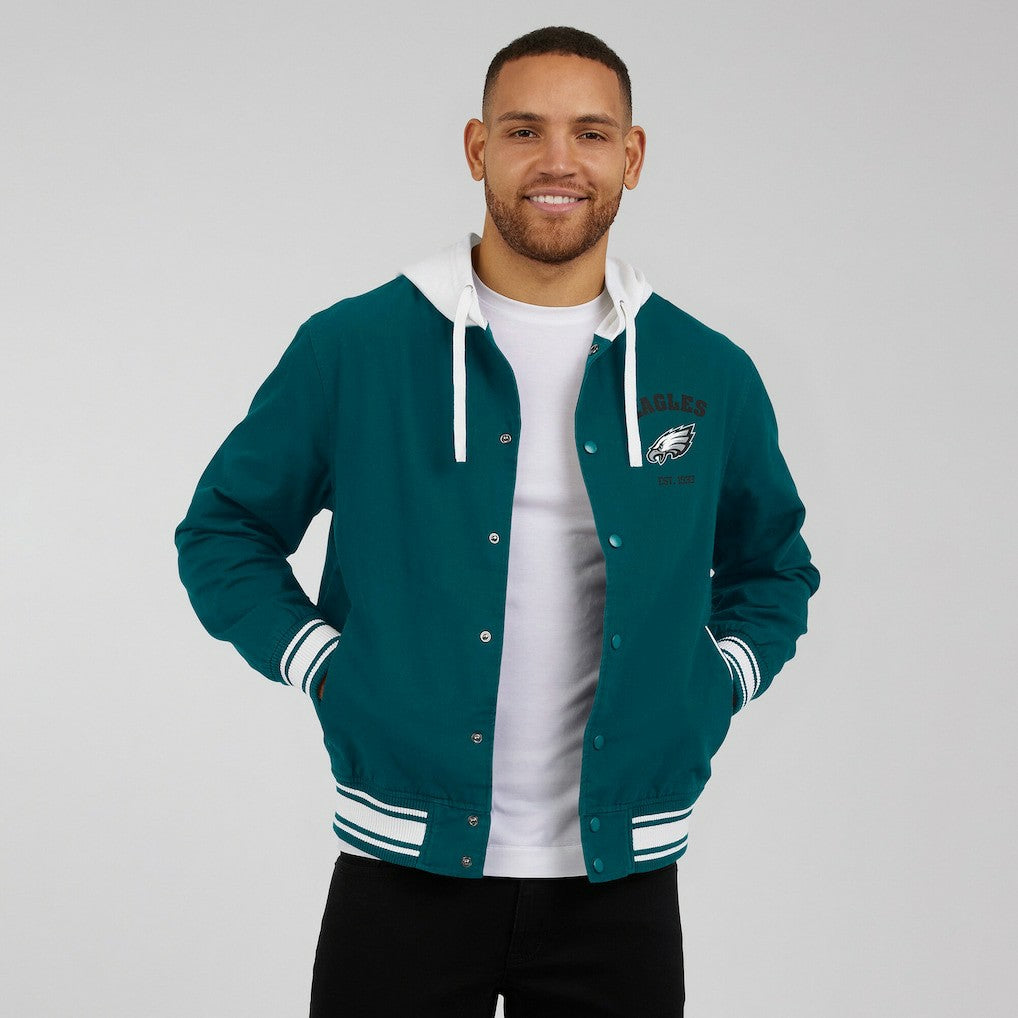 Darius Rucker Collection Full-Snap Hoodie Jacket - Philadelphia Eagles