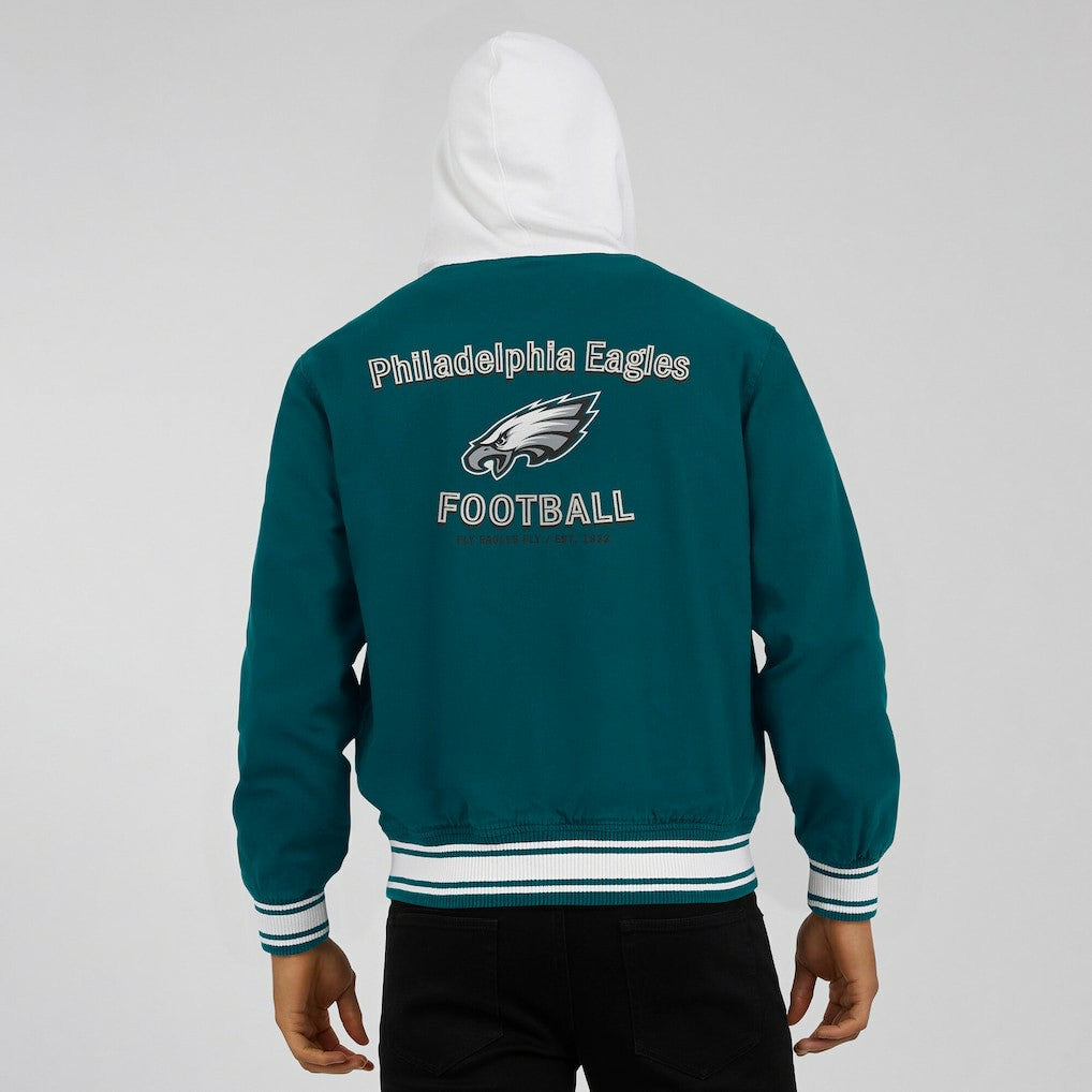 Darius Rucker Collection Full-Snap Hoodie Jacket - Philadelphia Eagles