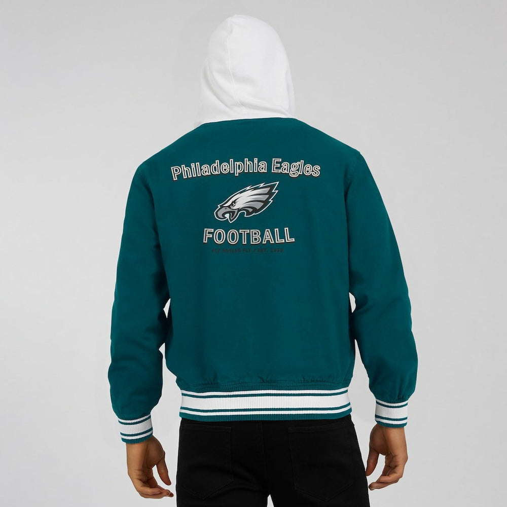 Darius Rucker Collection Full-Snap Hoodie Jacket - Philadelphia Eagles