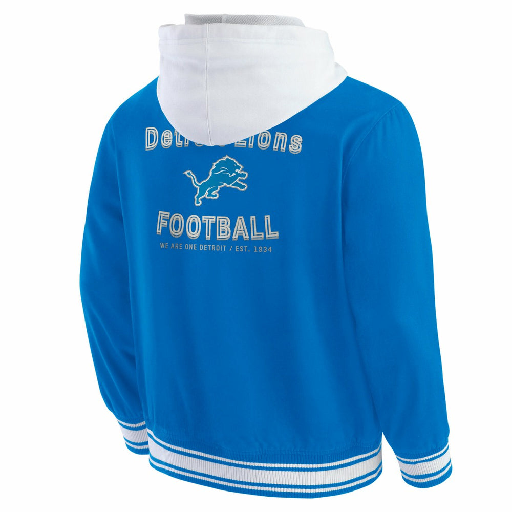 Darius Rucker Collection Full-Snap Hoodie Jacket - Detroit Lions