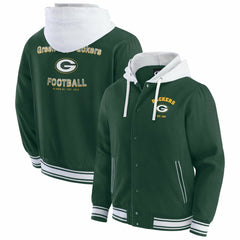 Darius Rucker Collection Full-Snap Hoodie Jacket - Green Bay Packers