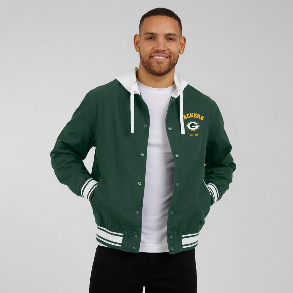Darius Rucker Collection Full-Snap Hoodie Jacket - Green Bay Packers