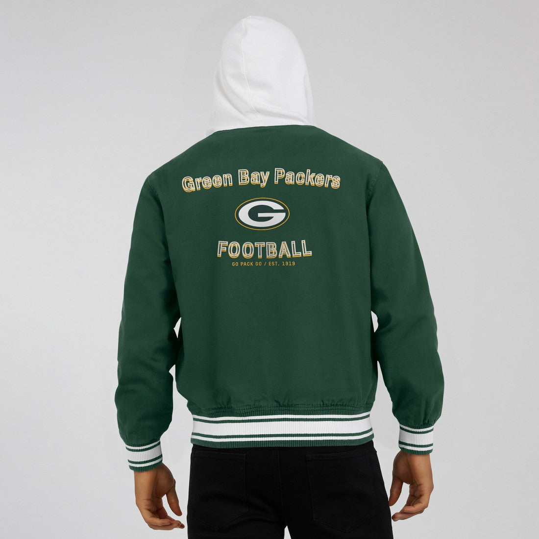 Darius Rucker Collection Full-Snap Hoodie Jacket - Green Bay Packers