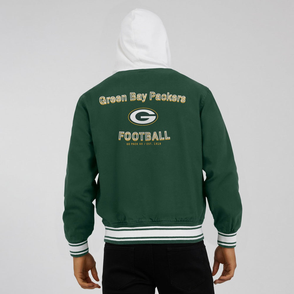 Darius Rucker Collection Full-Snap Hoodie Jacket - Green Bay Packers