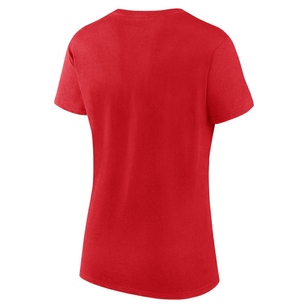 NHL Red Washington Capitals Fanatics Women's Risk Cotton T-Shirt