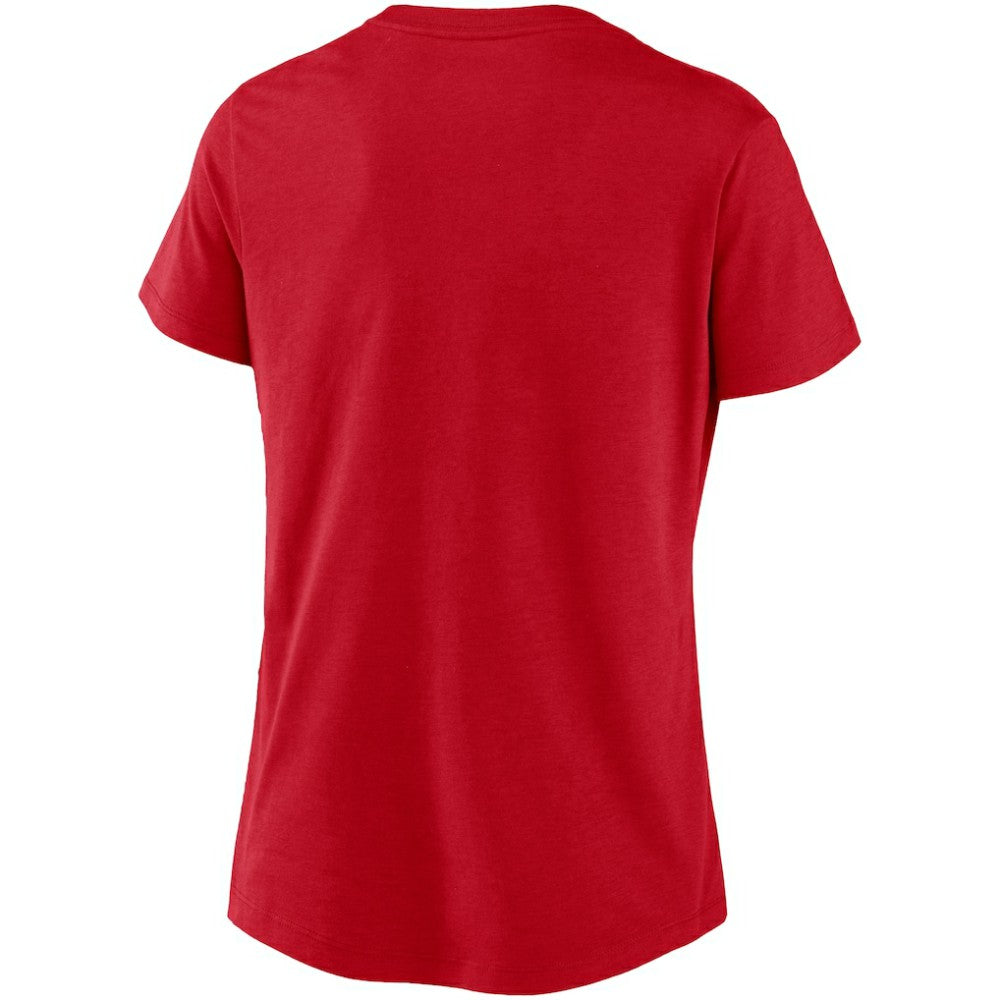 MLB Washington Nationals Nike Women's Local Team Tri-Blend V-Neck T-Shirt