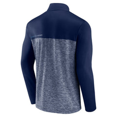 NHL Navy Winnipeg Jets Fanatics Iconic Defender Quarter-Zip Jacket