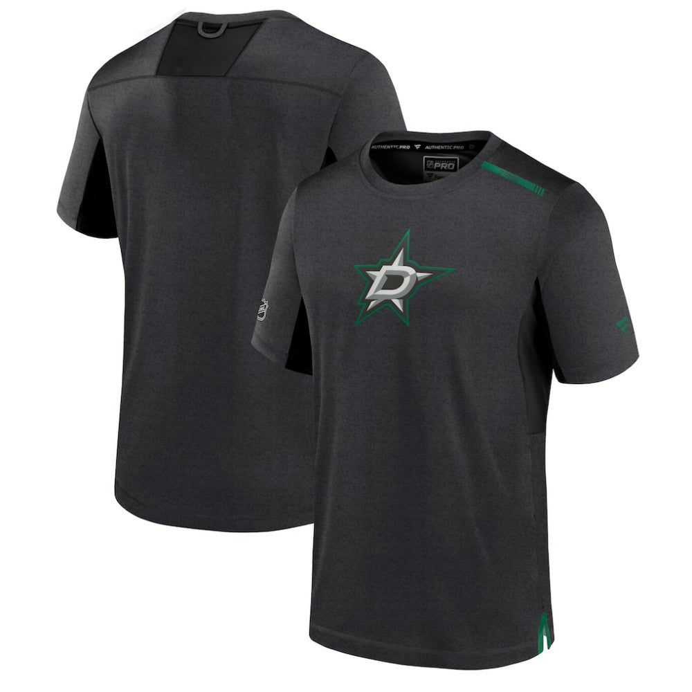 NHL Black Dallas Stars Fanatics Authentic Pro Performance T-Shirt