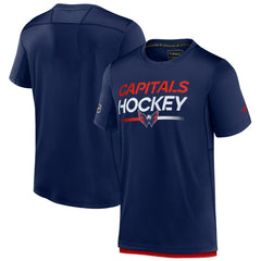 NHL Navy Washington Capitals Fanatics Authentic Pro Tech T-Shirt