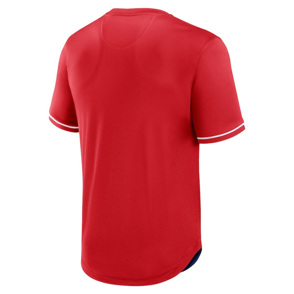 MLB St. Louis Cardinals Fanatics Fantastic Finish V-Neck Fashion T-Shirt