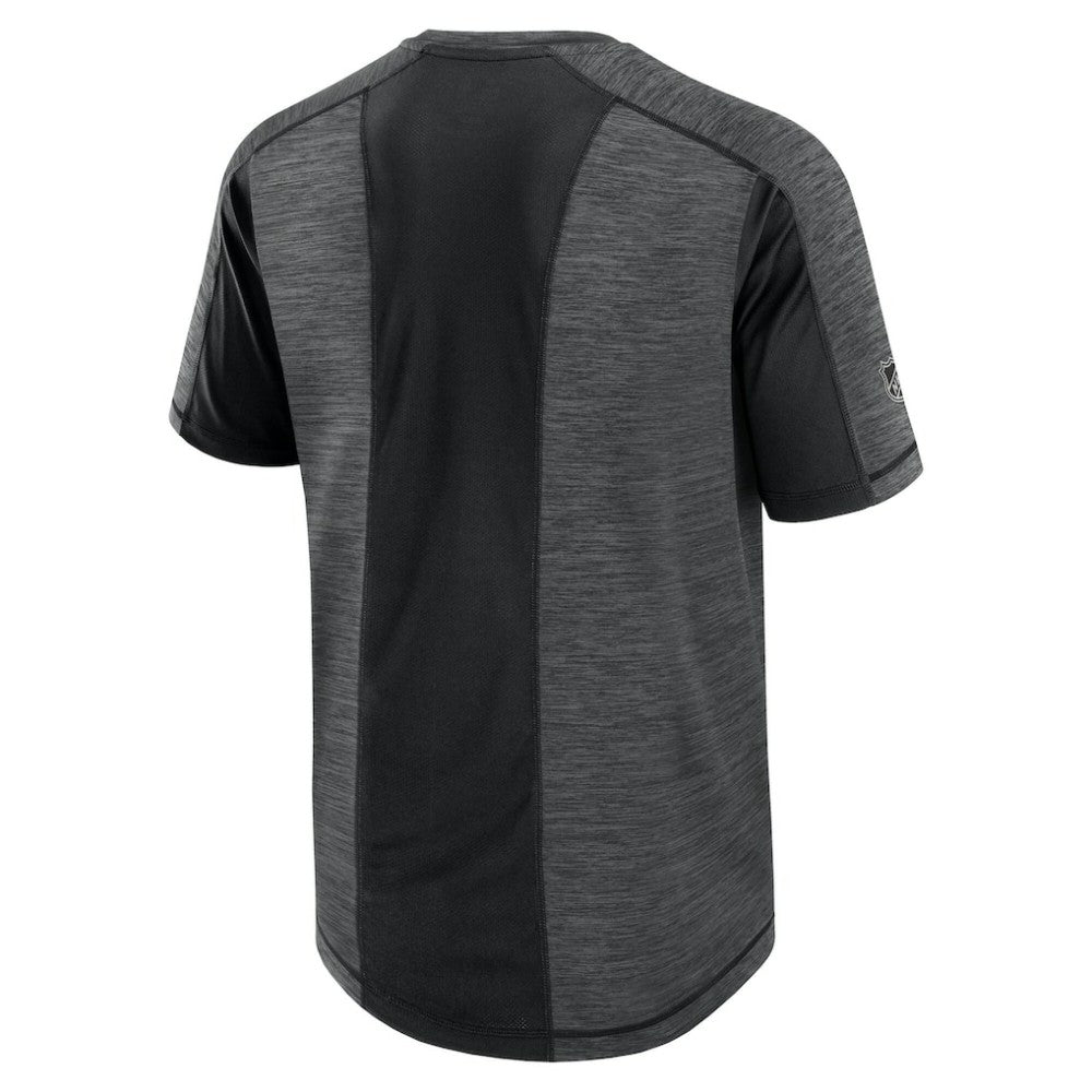 NHL Heather Charcoal Los Angeles Kings Fanatics Authentic Pro Rink Performance T-Shirt