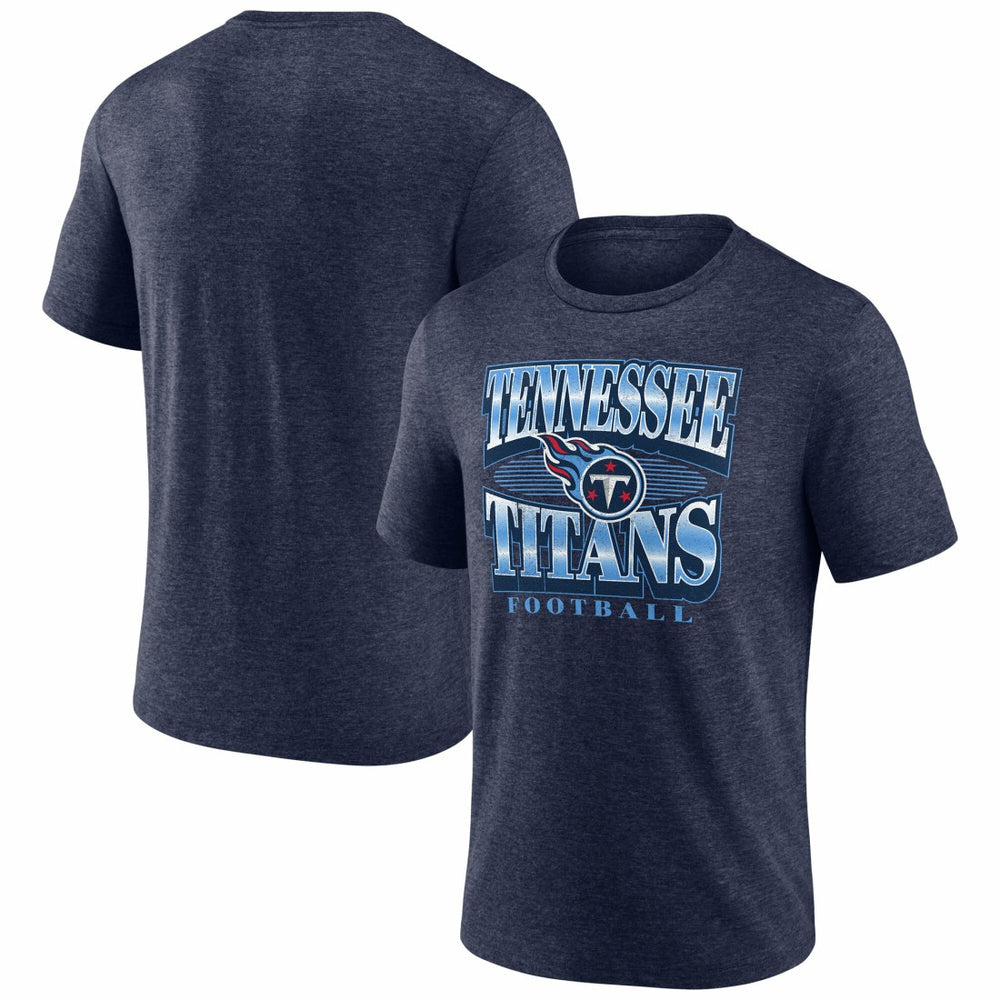Extreme Tackle Tri-Blend T-Shirt - Tennessee Titans