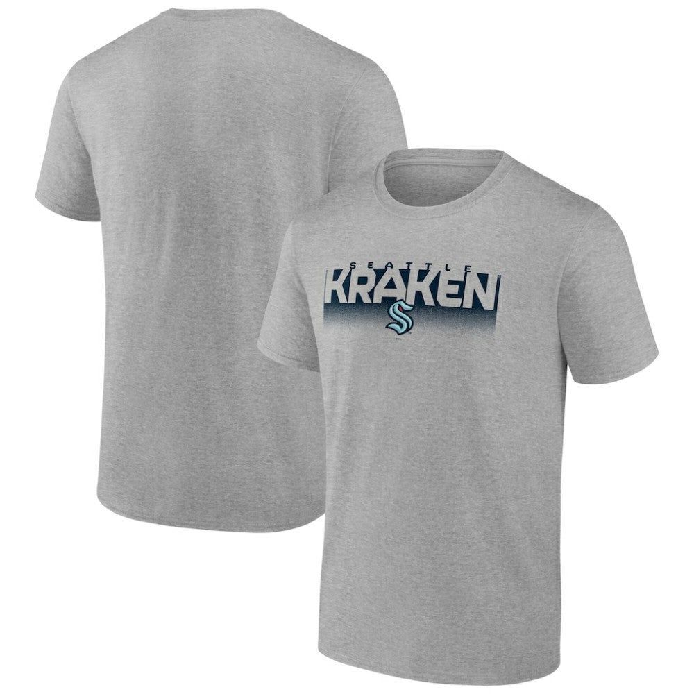 NHL Gray Seattle Kraken Fanatics Iconic T-Shirt