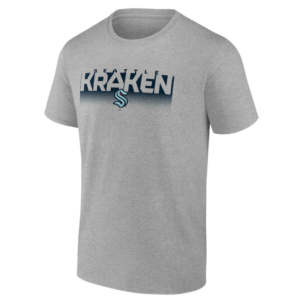 NHL Gray Seattle Kraken Fanatics Iconic T-Shirt