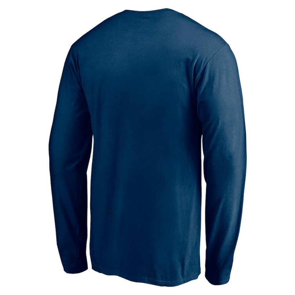 NHL Deep Sea Blue Seattle Kraken Fanatics Block Party Long Sleeve T-Shirt
