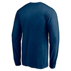 NHL Deep Sea Blue Seattle Kraken Fanatics Block Party Long Sleeve T-Shirt