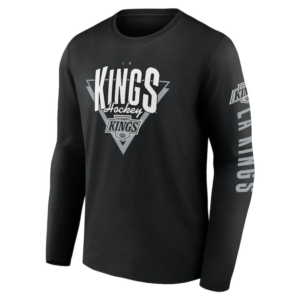 NHL Black Los Angeles Kings Fanatics Headline Long Sleeve T-Shirt