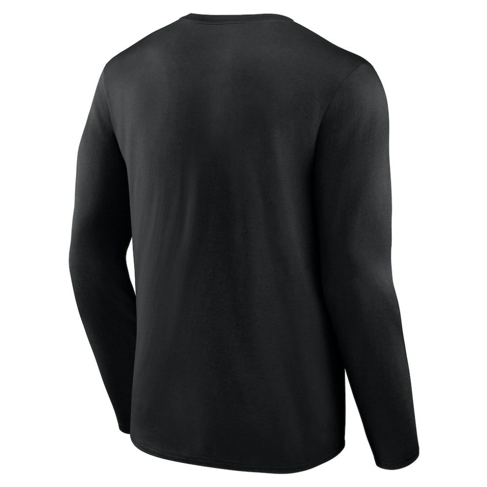 NHL Black Los Angeles Kings Fanatics Headline Long Sleeve T-Shirt