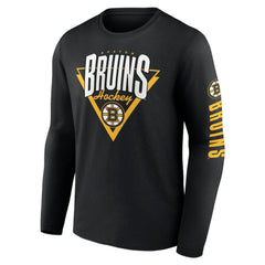 NHL Black Boston Bruins Fanatics Headline Long Sleeve T-Shirt
