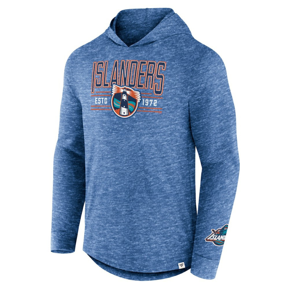 NHL Heather Royal New York Islanders Fanatics Slub Pullover Hoodie