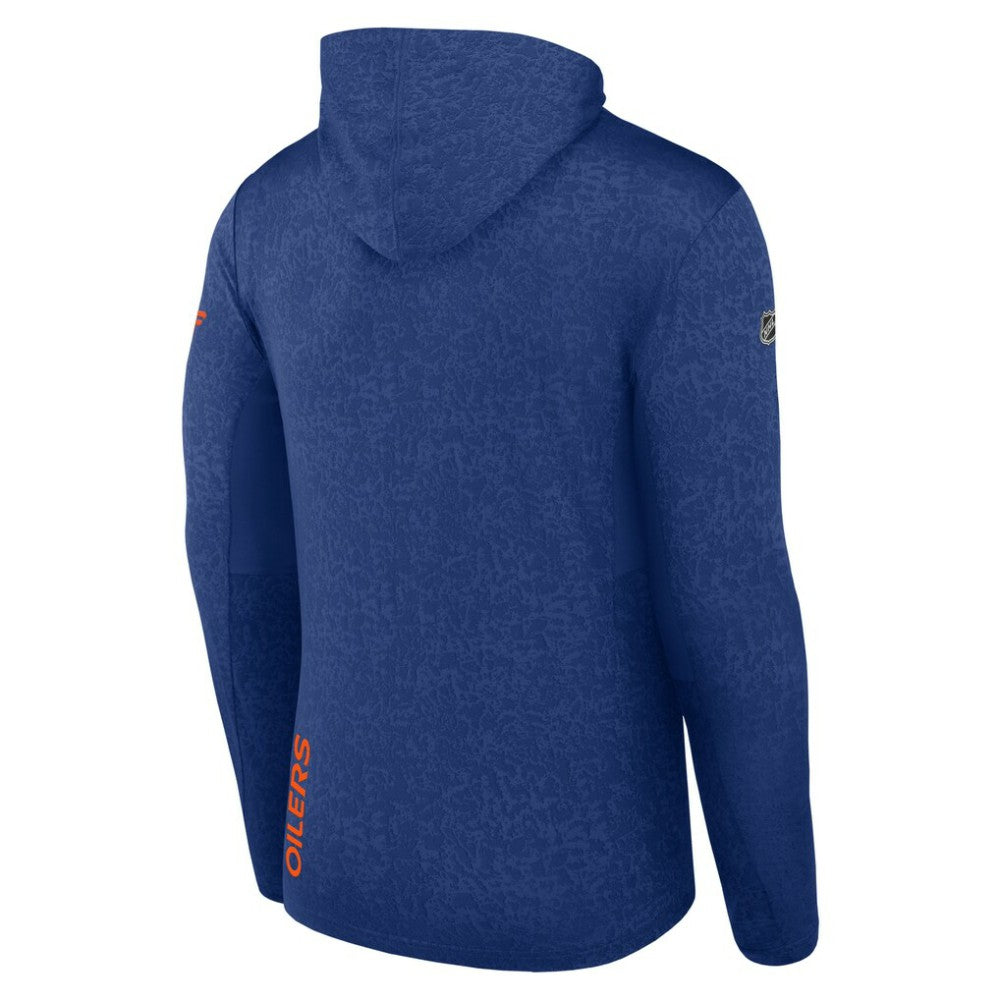 NHL Royal Edmonton Oilers Fanatics Authentic Pro Lightweight Pullover Hoodie