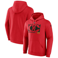NHL Red Chicago Blackhawks Fanatics Fleece Pullover Hoodie