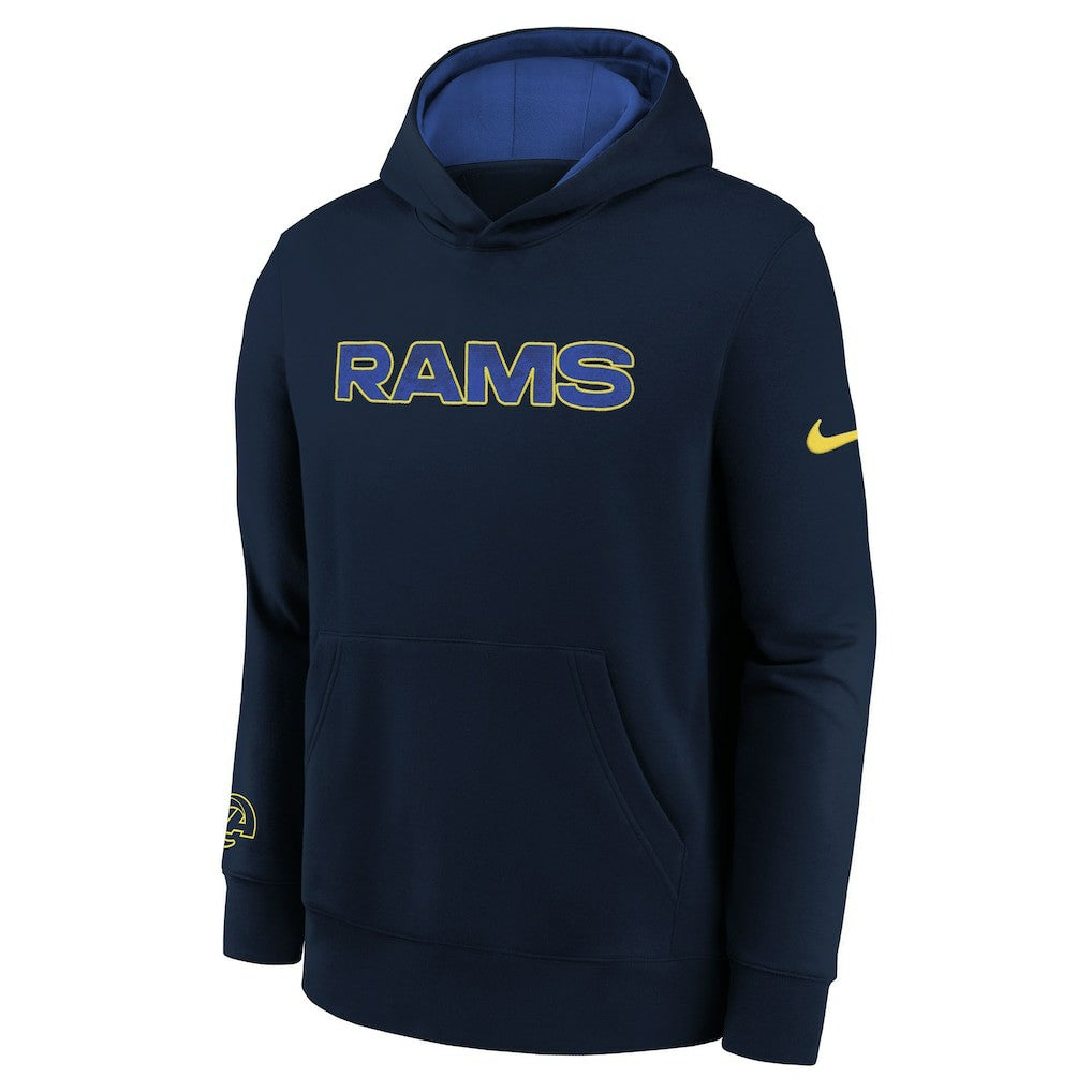 Youth 2025 Rivalries Collection Club Hoodie - Los Angeles Rams