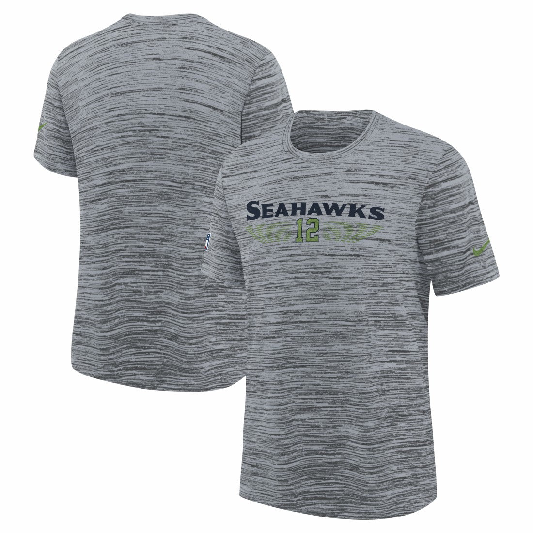 Youth 2025 Rivalries Collection Sideline Velocity Dri-FIT T-Shirt - Seattle Seahawks