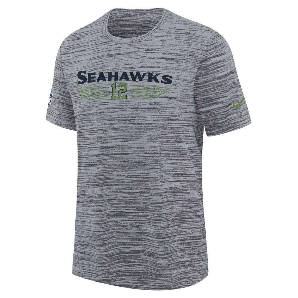 Youth 2025 Rivalries Collection Sideline Velocity Dri-FIT T-Shirt - Seattle Seahawks
