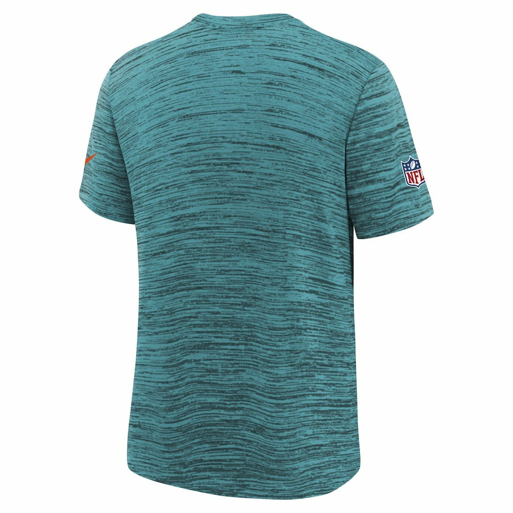Youth 2025 Rivalries Collection Sideline Velocity Dri-FIT T-Shirt - Miami Dolphins