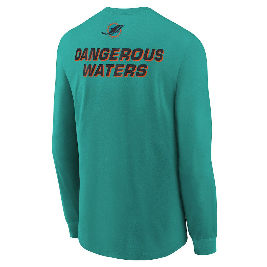 Youth 2025 Rivalries Collection Long Sleeve T-Shirt - Miami Dolphins