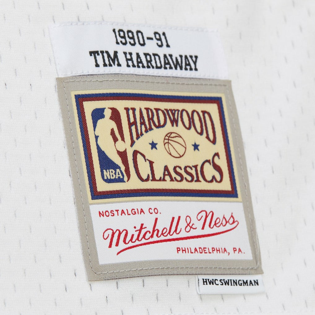 NBA Tim Hardaway Golden State Warriors Hardwood Classics 1990/91 Swingman Jersey sale