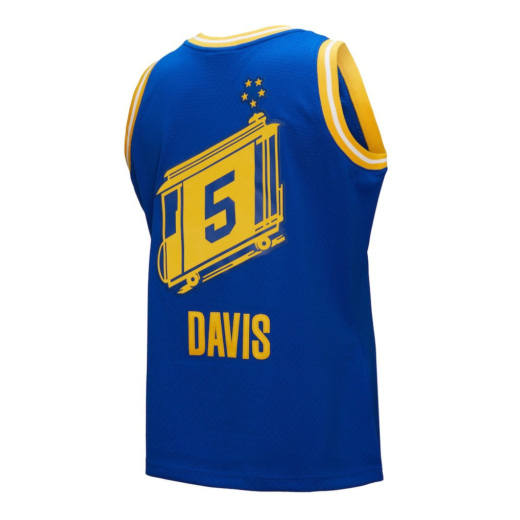 NBA Baron Davis Golden State Warriors Hardwood Classics 2004/05 Swingman Jersey