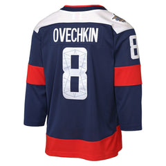 NHL Navy Alexander Ovechkin Washington Capitals Mitchell & Ness Youth 2018 NHL Stadium Series Power Play 2.0 Player Jersey