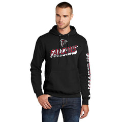 Starter Wordmark Logo Pullover Hoodie - Atlanta Falcons