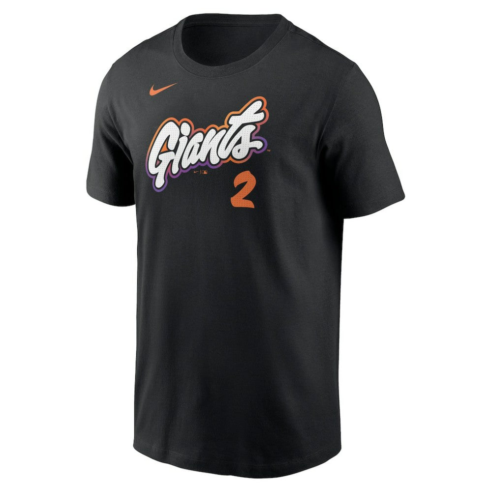 MLB Willy Adames San Francisco Giants Nike 2025 City Connect Fuse Name & Number T-Shirt