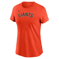 MLB Willy Adames San Francisco Giants Nike Women's Cooperstown Collection Fuse Name & Number T-Shirt
