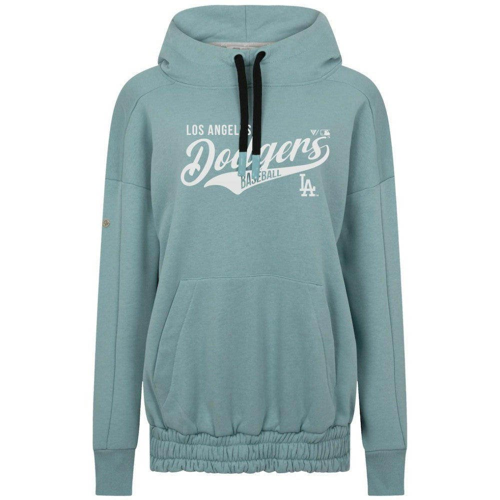 MLB Los Angeles Dodgers Levelwear Women's Waterfall Glide Pullover Hoodie
