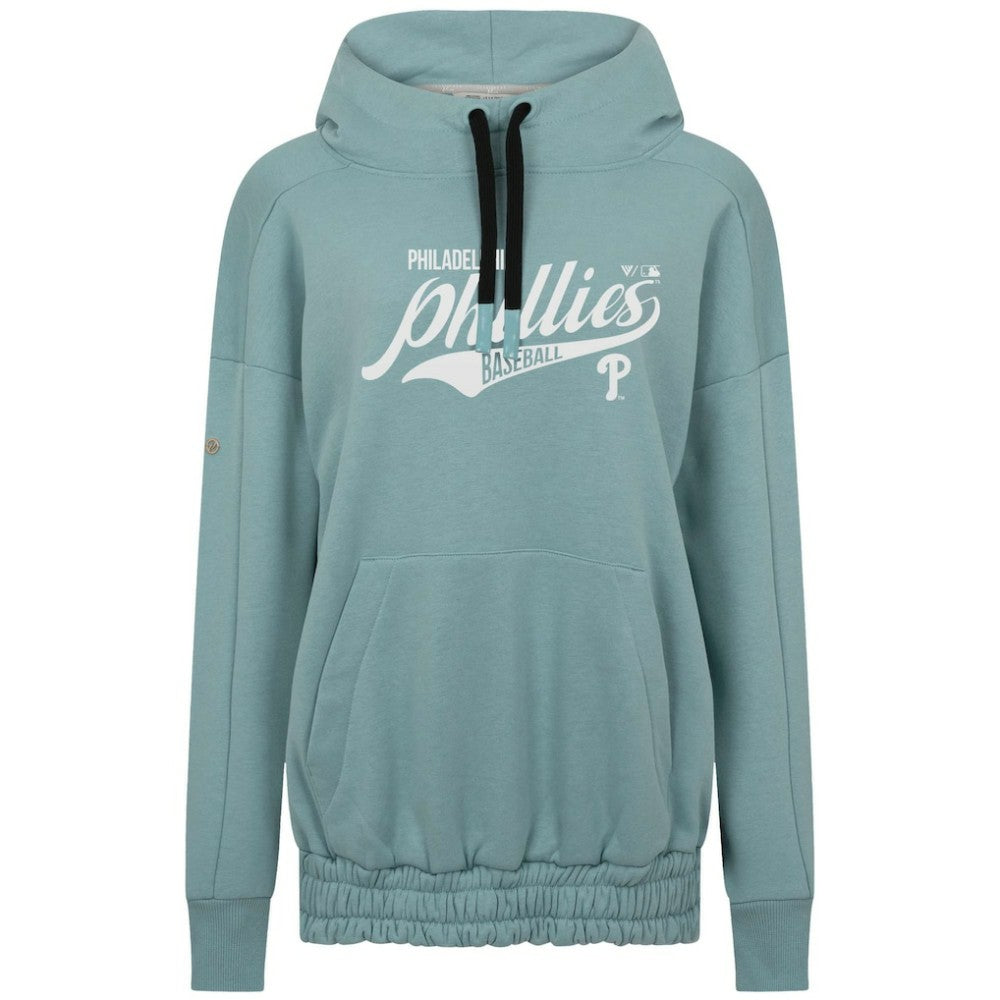 MLB Philadelphia Phillies Levelwear Women's Waterfall Glide Pullover Hoodie