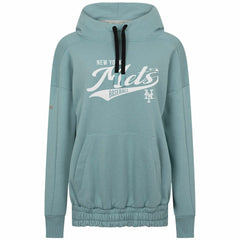 MLB New York Mets Levelwear Women's Waterfall Glide Pullover Hoodie