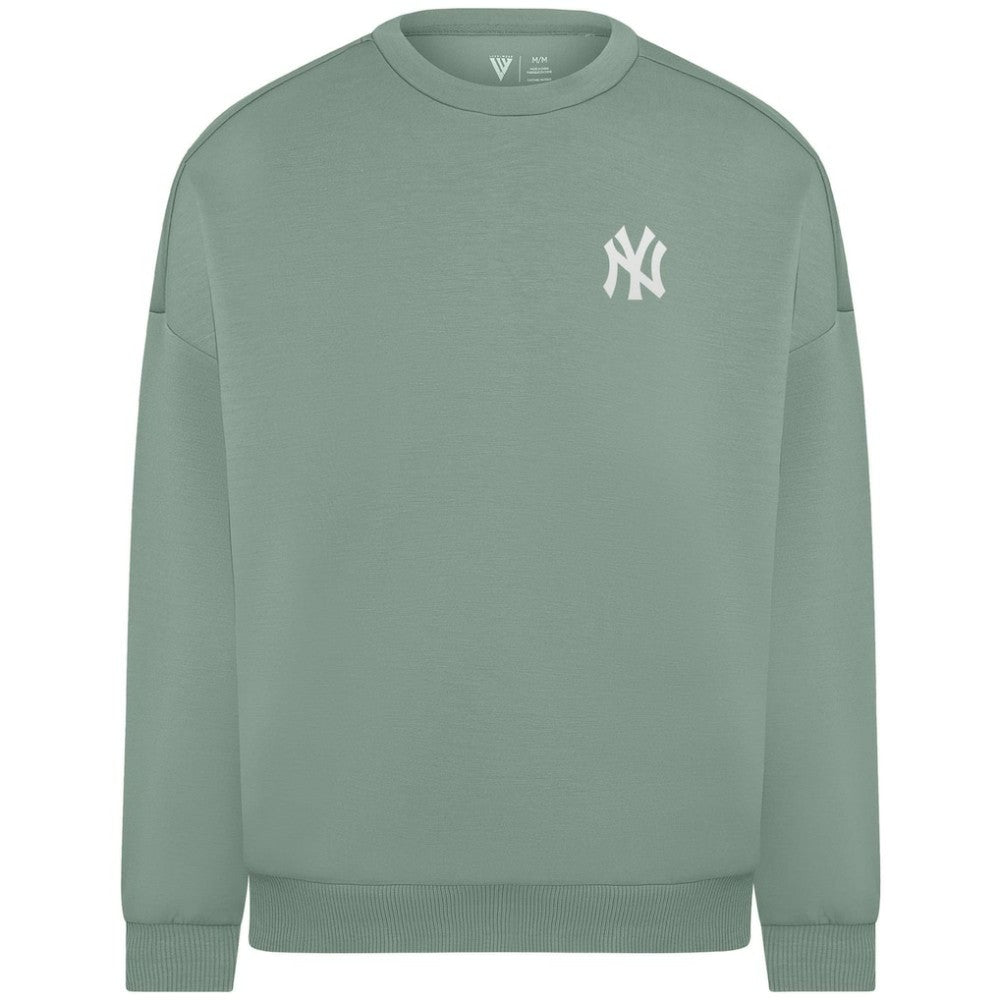 MLB New York Yankees Levelwear Women's Luxe Signature Tri-Blend Pullover Sweatshirt