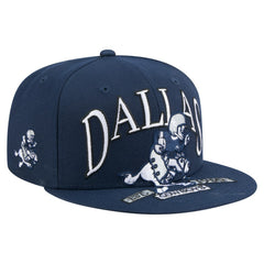 Throwback Oversized 59FIFTY Fitted Hat - Dallas Cowboys