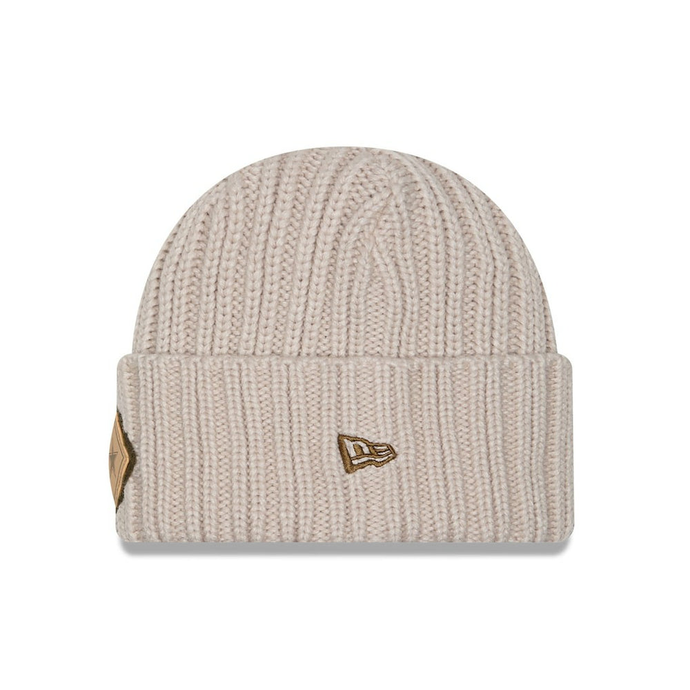 Logo Applique Cuffed Knit Hat - Dallas Cowboys